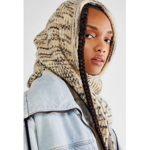 Free People Cosmic Hooded Cowl. main image 4